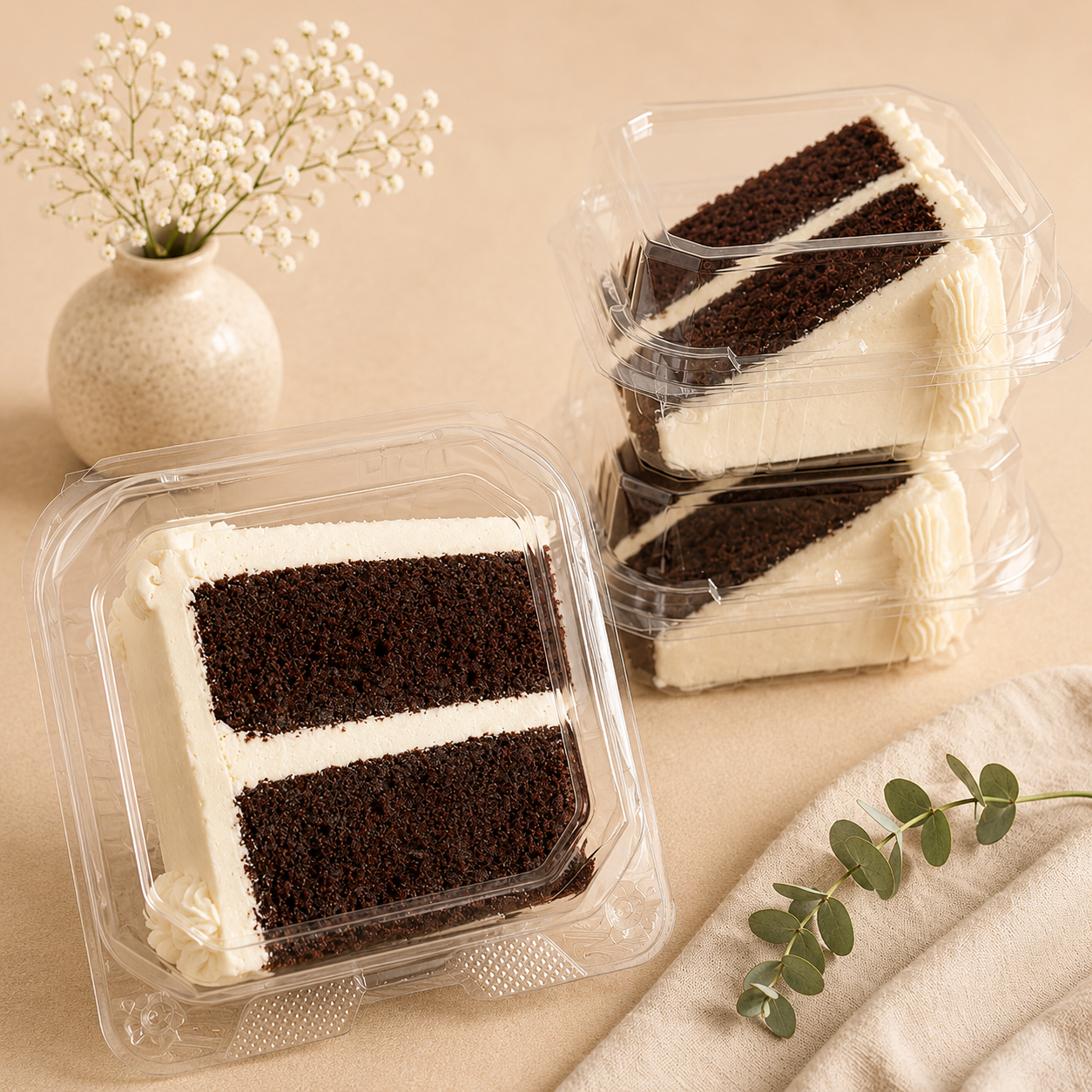 Chocolate Cake Slice