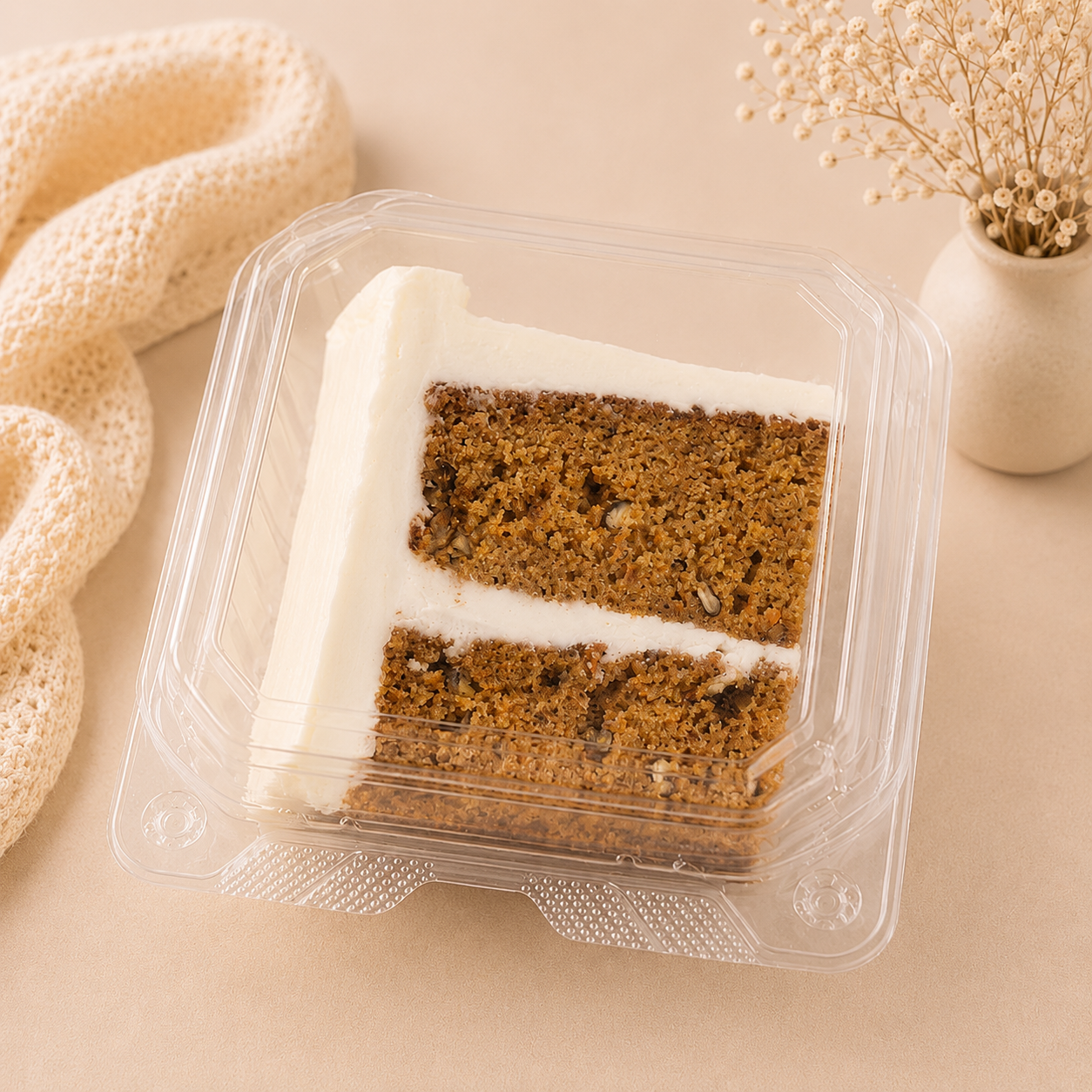 Carrot Cake Slice